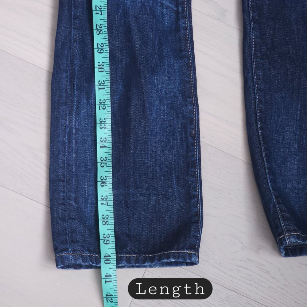 Jack & Jones Vintage Clark Original Jeans Men's 32x32 Dark Wash Straight Denim - Picture 11 of 16